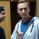 Alexei Navalny in court in August 2018.